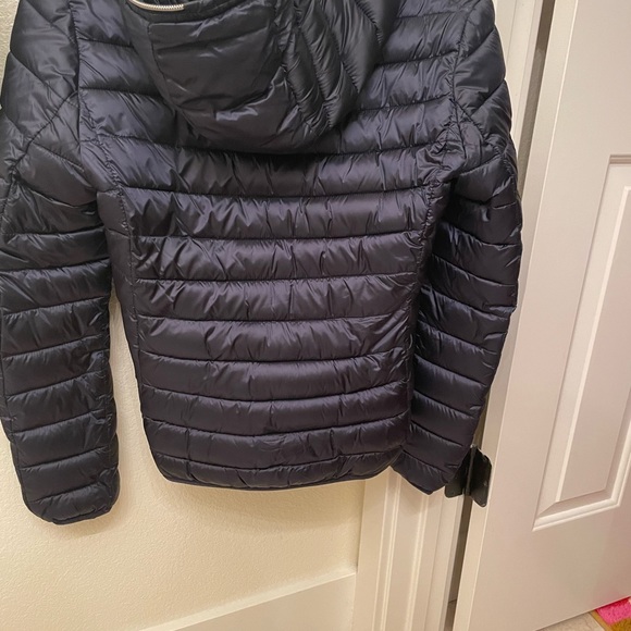 Save The Ducks PLUMTECH SYNTHETIC DOWN Ultra Light Puffer Jacket Navy Women XS - Picture 6 of 6